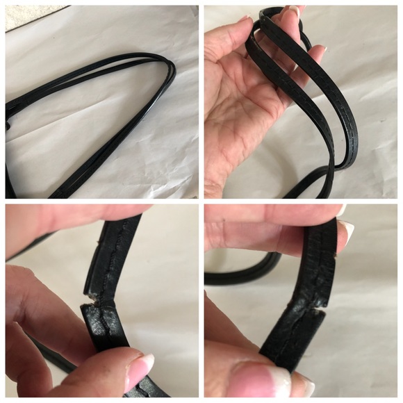 SOLD!!! Brighton Black Fabric & Leather Bag - Picture 6 of 7